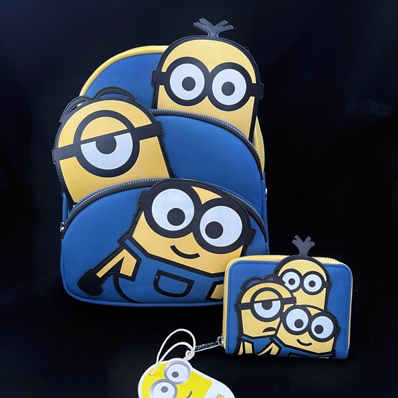 Loungefly Minions Disney Park backpack New